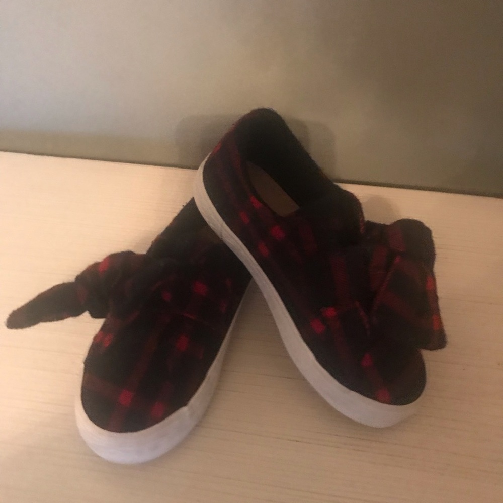 Zara Plaid Sneakers
